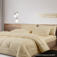 ราคา ibed ผ้านวม เย็บติด พร้อมห่ม Softex Satin ลายสี่เหลี่ยม 3 5 ฟุต5 ฟุต6 ฟุต STRIPED COLLECTION (20456937559)
