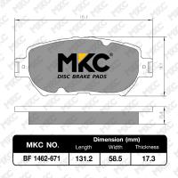 ราคา ผ้าเบรคหน้า หลัง TOYOTA CAMRY โตโยต้าแคมรี่ ทุกรุ่น ปี 1992 2018 ผ้าเบรค MKC (12776501239)