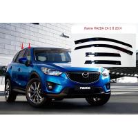 ราคา กันสาด คิ้วกันสาดประตู มาสด้า ซีเอ็กซ์ 5 รุ่นที่1 ปี2014 17 สีดำทึบ Weather Guard for Mazda CX5 Cx 5 (12947428422)