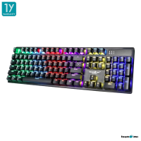 ราคา คีย์บอร์ดเกมมิ่ง Tsunami JX 104 100 Compact Mechanical Gaming Keyboard รับประกันสินค้า 1 ปี (20505700166)