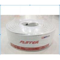 ราคา สาย Faster SStar RG 6U 100 เมตร ชีลล์ 60 สีขาว (19471349556)