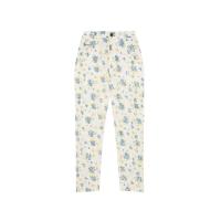 ราคา KLOSET High Waist Fitted Pants With Flowers Lace RS23 P004 กางเกงขายาว กางเกงผ้าลาย กางเกงผู้หญิง กางเกงแฟชั่น (20944476506)