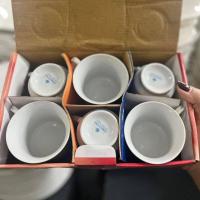 ราคา แก้วกาแฟ เซตแก้วกาแฟ 1 ชุด 6 ใบ แก้วเซรามิก แก้วสวยๆ แก้วขอบทอง ในแพ็กเกจสวยงาม เซตของขวัญ ของชำร่วย เข้าไมโครเวฟได้ (20052606457)