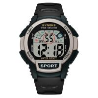 ราคา SYNOKE นาฬิกากันน้ำสำหรับกีฬานาฬิกาข้อมือสำหรับผู้ชายระบบควอตซ์ดิจิทัลแฟชั่นสว่างมาก LED กลางแจ้งมัลติฟังก์ชันนาฬิกาสำหรับผู้ชายนาฬิกาปลุก (21018090517)