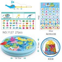 ราคา ชุดของเล่นตกปลาแม่เหล็กชุด เกมตกปลา Fishing Game Magnet Fishing Toy ของเล่นตกปลาแม่เหล็ก (20725018699)