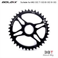 ราคา GOLDIX ใบจานหน้าเดี่ยว 12S สำหรับ Shimano Direct mount รองรับรุ่น Deore SLX XT M6100 M7100 M8100 M9100 ไม่รวมขาจาน (16890830665)