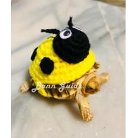 ราคา เต่าทอง ชุดเต่าบก เต่าซูคาต้า ถักไหมพรม ขนาด 2 3 นิ้ว (12973995912)