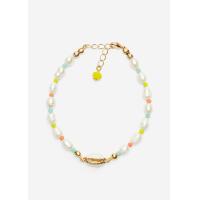 ราคา สร้อยข้อมือมุกและจี้เปลือกหอยเบี้ย (19235967712)