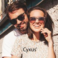 ราคา ใหม่ Cyxus 2 ชิ้นแว่นกันแดดโพลาไรซ์แบบพับได้สำหรับคู่รักแฟชั่นแว่นตากันแดด UV400 Day View ครีมกันแดดป้องกันแบบพกพาพับ Shades ของขวัญวาเลนไทน์ 41019cp (21346773780)