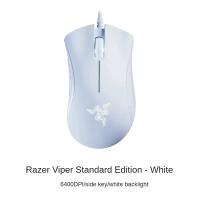 ราคา Deathadder Essential เมาส์เมาส์สำหรับเล่นเกมส์แบบมีสายเซ็นเซอร์ออปติคอล6400dpi 5ปุ่มอิสระสำหรับ PC Gamer สีดำสีขาวสำหรับ Razer (21171134433)