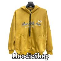 ราคา ซิปเหล็ก NY เสื้อกันหนาวแขนยาว สกรีนกลางอก (17033031775)