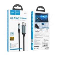 ราคา HOCO UA15 สายแปลง สำหรับ Lightning to HDMI สายแปลงไอโฟน ต่อเข้า ทีวี hdmi ภาพคมชัด Full (9481850266)