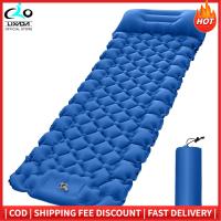 ราคา เสื่อเป่าลมกันน้ำสำหรับตั้งแคมป์แผ่นรองนอนพร้อมหมอนเป่าลมน้ำหนักเบาพกพาได้ (13776390677)