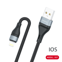 ราคา สายชาร์จเร็วMicro USB ชาร์จเร็ว สายแบบถัก Lightning TypeC MicroUSB สำหรับXiaomi Samsung Huawei Vivo Realme ไอโพน (21049891673)