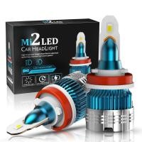 ราคา MI2 LED ไฟหน้า H4 H7 H8 H11 H1 HB3 HB4 9006 รถ LED หลอดไฟตัดหมอก H3 H16 9005 (7465265269)
