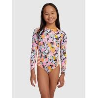 ราคา ROXY เสื้อรัชการ์ดวันพีชแขนยาวสำหรับเด็กผู้หญิงอายุ 6 16 ปี Above The Limits Long Sleeve One Piece Rashguard 233 ERGWR03358 KVJ3 (21063905217)