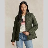 ราคา Sale Polo Ralph Lauren เสื้อแจ็คเก็ตผู้หญิง Jacket Quilted Jacket รุ่น WMPOOTWN2820227 สีเขียว (20849906193)