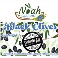 ราคา Black olive 350gr dry Marinated with extra virgin olive oil and seasonings (8766932608)