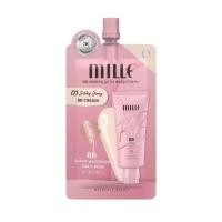ราคา MILLE มิลเล่ บีบีครีม ซุปเปอร์ ไวท์เทนนิ่ง โกลด์ โรส MILLE SUPER WHITENING GOLD ROSE BB CREAM SPF30 แบบซอง 6g แบบกล่อง 6 ซอง (20698620719)