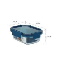 ราคา Super Lock รุ่น Blue Serie กล่องเก็บอาหาร กล่องแก้วถนอมอาหาร กล่องแก้วเก็บอาหาร ใส่ไมโครเวฟได้ ใส่เตาอบได้ (20527204655)