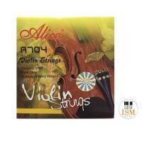 ราคา Alice สายไวโอลิน ขนาด 3 4 4 4 Violin String 3 4 4 4 รุ่น A 704 A 705 (2237402)