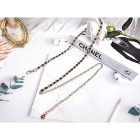 ราคา ส่งจากไทย เข็มขัดโซ่มุกminimal ดำ ขาว เส้นเล็กแต่หรูหรา (11259642919)