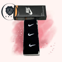 ราคา ถุงเท้า Nike ข้อยาว ยาวครึ่งแข้ง ถุงเท้าวิ่ง ใส่ได้ทั้งผู้ชายและผู้หญิง 1กล่องมี 3คู่ สีเดียว มี2สี (21303702043)