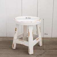 ราคา ม้านั่งเล็กๆบนโต๊ะทำเก่าไม้แท้แนววินเทจไอเดียสร้างสรรค์มีเอกลักษณ์ส่วนตัวสำหรับเก้าอี้ขนาดเล็กชั้นวางดอกไม้ของตกแต่งบ้านของตกแต่งอุปกรณ์ประกอบฉาก (17439467023)