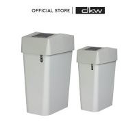 ราคา ตรุษจีน DKW HH 228LP 2 ชุดถังขยะเหลี่ยมฝาครอบสวิง 18 9ลิตร มี 2 สี ถังขยะอึดถึกทน Swing bin 18L 9L (21110460498)