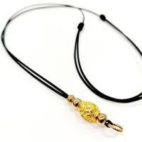 ราคา สร้อยพระเชือกร่ม สร้อยคอ สร้อยห้อยพระแบบเชือกรูดสายปรับได้ห้อยพระ 1 องค์ (11460496299)