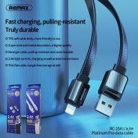 ราคา REMAX รุ่น RC 154i สายชาร์จเร็ว 2 4A ไอโฟน ไอแพด IPhoneIPad สายแบบแบน เพิ่มความแข็งแรงให้กับสาย พร้อมส่ง (12973951296)