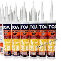 ราคา TOA Silicone Sealant GP ชนิดกรด ซิลิโคน หลอด สีใส สีขาว สีเทา (10580135875)