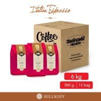 ราคา HILLKOFF ยิ่งซื้อยิ่งลด เมล็ดกาแฟคั่ว อาราบิก้า คั่วกลาง ฮิลล์คอฟฟ์ Italian Roast ถุงแดง Arabica 100 ขนาด 500 g กาแฟ อราบิก้า เมล็ดกาแฟ เม็ดกาแฟ (12964213806)