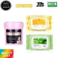 ราคา 1ชิ้น สิวันนา ทิชชู่เปียก แผ่นเช็ดเครื่องสําอาง 100 120แผ่น HF778 hf963 hf964 Sivanna Colors Makeup Remover CLEANSING WIPES (20385869257)