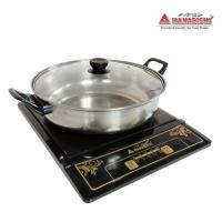 ราคา HANABISHI เตาแม่เหล็กไฟฟ้า IN 005 แถมฟรี หม้อสแตนเลส ฝาแก้ว (8165616779)