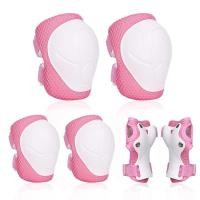 ราคา พร้อมส่ง 2 7ปี อุปกรณ์ป้องกันสำหรับเด็ก 6 ชิ้น มือ เข่า ศอก สนับเข่า ป้องกันการกระแทก ชุดสนับเข่า protective gear (19555112610)