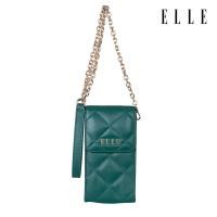 ราคา ELLE BAG I กระเป๋าถือ ELLE QUITING PHONE BAG กระเป๋าสะพาย Phone Bag คิ๊วติ่ง หนังวัวแท้ Cross body I EWW164 (19676084598)