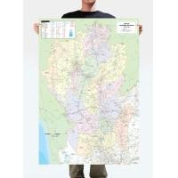 ราคา โปสเตอร์แผนที่ภาคเหนือ Map of Northern Thailand (9661993836)
