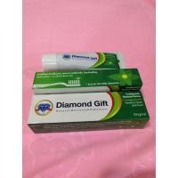 ราคา ยาสีฟัน ไดมอนด์กิฟ Diamond gift ยาสีฟันสมุนไพรหอม รสเข้มข้น สูตรดั้งเดิม หอมสดชื่น100 กรัม 1 กล่อง 145 บาท (21225063306)