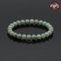 ราคา อาเป่า หินหยกพม่าแท้ 100 โทนอ่อน Jade ขนาด 6 มิล คัดหิน เจ้าแห่งหินมีค่า กำไลหินสี กำไลหินนำโชค หินหยก หยกเขียว หินสีเขียว หินมงคล (21027286846)