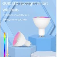 ราคา Tuya ไวไฟอัจฉริยะหลอดไฟ RGBW LED อัจฉริยะ GU10ถ้วยหลอดไฟไฟสปอร์ตไลท์ (18283667250)