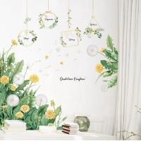 ราคา สติกเกอร์ติดผนัง สติกเกอร์ ลายดอกไม้ ลายต้นไม้ สติกเกอร์แต่งผนัง วอลเปเปอร์ สติ๊กเกอร์แต่งบ้าน สติ๊กเกอร์ร้านกาแฟ Wall Sticker DIY M01107 (17344817486)