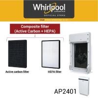 ราคา Whirlpool ไส้กรองอากาศ สำหรับเครื่องฟอกอากาศ AP2401 จำนวน 1 ชิ้น (9948046010)