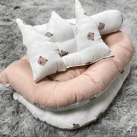 ราคา ที่นอนเด็กทารกแรกเกิด เบาะไข่ ผ้าสาลูลายหมี (20626212401)