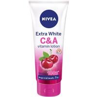 ราคา NIVEA Extra White C And A Vitamin Lotion (12892192447)
