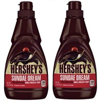 ราคา Hersheys SUNDAE Double Chocolate Flavoured Syrup USA Imported เฮอร์ชีส์ น้ำเชื่อม ซันเดย์ รสช็อคโกแลต 425g 2ขวด (1546082614)