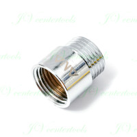 ราคา ANA ข้อต่อตรง ขนาด 1 2 นิ้ว รุ่น 143 เกลียวนอก เกลียวใน ผ ม เกลียวมาตรฐาน ทำจากทองเหลืองแท้ ชุบโครเมี่ยม (20780687521)