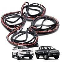 ราคา ยางกันกระแทกขอบประตู ยางกันรอยประตู ยางขอบประตู สีดำ สำหรับ Toyota Hilux Vigo Fortuner ปี 2005 2013 (1858698355)