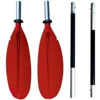 ราคา พร้อมส่ง ready to ship in Thailand 1 3วันได้รับของ paddle kayak ไม้พายเรือคายัค cannu ไม้พายเรือแคนนู 4ท่อน (14950989362)