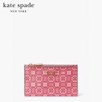 ราคา KATE SPADE NEW YORK SPADE FLOWER MONOGRAM COATED CANVAS SMALL SLIM BIFOLD WALLET K8939 กระเป๋าสตางค์ (18401777853)